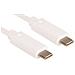 USB C USB C Maschio Maschio Bianco cavo USB 1m - Foto miniatura 1