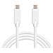 USB C USB C Maschio Maschio Bianco cavo USB 1m - Foto miniatura 2