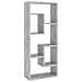 Scaffale a Parete Grigio Cemento 36x16x90 cm Legno Multistrato - Foto miniatura 1