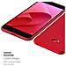 Custodia Compatibile Con Asus Zenfone 4 Selfie Pro In Rosso Metallo - Hard Case Coperchio Protettivo In Look Metallico Contro I Graffi E Gli Urti - Foto miniatura 6
