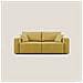 Morfeo Divano Con Sedute Estraibili T02 Giallo - Foto miniatura 1