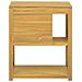 Mobile da Bagno 60x40x75 cm in Legno Massello di Teak - Foto miniatura 2