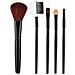 Set Di Pennelli Per Il Trucco Con 5 Pennelli Black - Foto miniatura 1