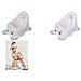 Kids Babytopf Adam ""peppa Pig"", Nordic-white Mit Aufdruck, Mit Gummeirten Fen, Aus Pp - 1 Stck (1867051919400) - Foto miniatura 1