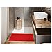 Tappeto Casa Bagno Morbido 50x65cm Tinta Unita 100% Cotone Modello Sophie Tappeto Rosso - Foto miniatura 3