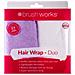 Hair Wrap Duo - Asciugamani In Microfibra Per Capelli X2 - Foto miniatura 1