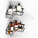 Organizer Per Doccia In Confezione Da 3, Mensole Doccia Adesive Senza Foratura Black - Foto miniatura 5