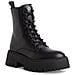 Lace Boot Black Stivaletti Pelle Scarpe Donna Nero Eu 38, 1-25228-43 001 - Foto miniatura 1
