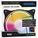 Rise Aurora Case per computer Ventilatore 12 cm Nero, Translucent 1 pz - Foto miniatura 4