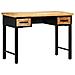 Lusso Casadino -  Scrivania 110x50x76 Cm In Legno Massello Di Mango - Foto miniatura 8