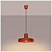 Sollux Lighting Lampada A Sospensione Bilo Rosso Ocra Sl.1706 - Moderno Lampada A Sospensione Ocra Rossa 120x35x35 Cm - Foto miniatura 3