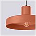Sollux Lighting Lampada A Sospensione Bilo Rosso Ocra Sl.1706 - Moderno Lampada A Sospensione Ocra Rossa 120x35x35 Cm - Foto miniatura 6