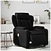 Poltrona Massaggiante Reclinabile Elettrica Nera in Similpelle - Foto miniatura 2