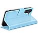 Custodia A Portafoglio Per Samsung A17 Con Supporto E Linguetta Magnetica, Azzurro - Foto miniatura 5