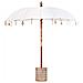 Parasol Balinese Crema 210-220 cm Cotone, legno massello - Foto miniatura 1