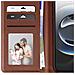 Custodia A Portafoglio Per Iphone 16 In Pelle Premium Con Funzione Stand - Foto miniatura 4