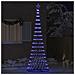 Albero di Natale LED Blu 100.5 x 100.5 x 302.5 cm Metallo - Foto miniatura 2