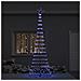 Albero di Natale LED Blu 100.5 x 100.5 x 302.5 cm Metallo - Foto miniatura 3
