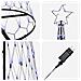 Albero di Natale LED Blu 100.5 x 100.5 x 302.5 cm Metallo - Foto miniatura 6