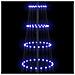 Albero di Natale LED Blu 100.5 x 100.5 x 302.5 cm Metallo - Foto miniatura 7