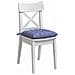 Cuscini per Seduta 2 pcs Blu jeans 40 x 40 x 6 cm Tessuto - Foto miniatura 3