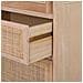 Vetrina In Mdf E Griglia, Marrone, 46,5x40,5x173,5 Cm - Foto miniatura 7