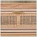 Vetrina In Mdf E Griglia, Marrone, 46,5x40,5x173,5 Cm - Foto miniatura 8