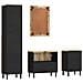 Set Mobili da Bagno 4 pz in Legno Massello di Mango - Foto miniatura 8