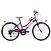 Bici Da Donna Mountain Bike 26 Mtb Lincy Bicicletta Ly26c6v Con Cambio 6v Completa Di Accessori Con Luci A Led - 46 Viola Fuxia - Foto miniatura 1