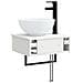 Lavabo da Parete Bianco Lucido 40 x 35 x 39 cm - Foto miniatura 6