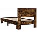 Struttura letto con testata Rovere Fumo 80 x 200 cm - Foto miniatura 6