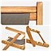 Sedia da spiaggia Tortora Legno di teak solido - Foto miniatura 6
