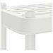 Unità di scaffalatura 4 livelli 100 x 40 x 136,5 cm PP Bianco - Foto miniatura 7