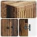 Set di armadi 2 pcs Legno antico 66 x 34,5 x 90 cm - Foto miniatura 7