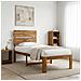 Letto Singolo con Testiera ROSTOCK Naturale 90 x 190 cm - Foto miniatura 2