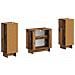 Set di Armadi da Bagno da 2 Pezzi EDE Legno antico - Foto miniatura 2