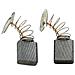 Spazzole di carbone per Makita 9542 - 5 x 11 x 12 mm - coppia - Foto miniatura 1