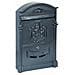 Cassetta Posta Regie, Alluminio / Lamiera, 255x83xh. 410 Mm - Foto miniatura 1