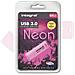 Neon USB 3.0 64GB, USB 3.0 (3.1 Gen 1) , Type-A, 0 - 70 °C, Cuffia, Rosa, Blister - Foto miniatura 2