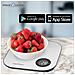 Profi Cook Bilancia da Cucina Bluetooth PC-KW 1158 BT, analisi della Composizione di Alimenti Tramite App Gratuita, in Acciaio Inox - Foto miniatura 1