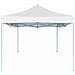 Gazebo Professionale Pieghevole 3x4m Acciaio Bianco - Foto miniatura 3
