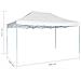 Gazebo Professionale Pieghevole 3x4m Acciaio Bianco - Foto miniatura 5
