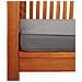 Panca Da Giardino A 2 Posti 120 Cm Legno Massello Di Acacia - Foto miniatura 4