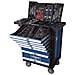 Carrello Cassettiera Con Utensili Attrezzi Officina 263 Pz Tw1000 - Foto miniatura 1