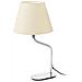 Lampada Da Tavolo Rotonda Tapered Beige, E27 - Foto miniatura 1
