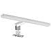 Specchio Luci 30cm Bagno Ip44 Gabinetto Clip Lampada A Led Bianco Neutro 4000k Alluminio 300x95x40mm 5w 400lm - Foto miniatura 1