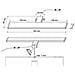 Specchio Luci 30cm Bagno Ip44 Gabinetto Clip Lampada A Led Bianco Neutro 4000k Alluminio 300x95x40mm 5w 400lm - Foto miniatura 2