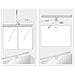 Specchio Luci 30cm Bagno Ip44 Gabinetto Clip Lampada A Led Bianco Neutro 4000k Alluminio 300x95x40mm 5w 400lm - Foto miniatura 3