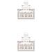10.20.0407, RJ-45, RJ-45, Maschio / maschio, Cat6, U / UTP (UTP) , Grigio - Foto miniatura 3