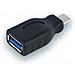 EW9642 USB Type-C USB Type-A Nero cavo di interfaccia e adattatore - Foto miniatura 1